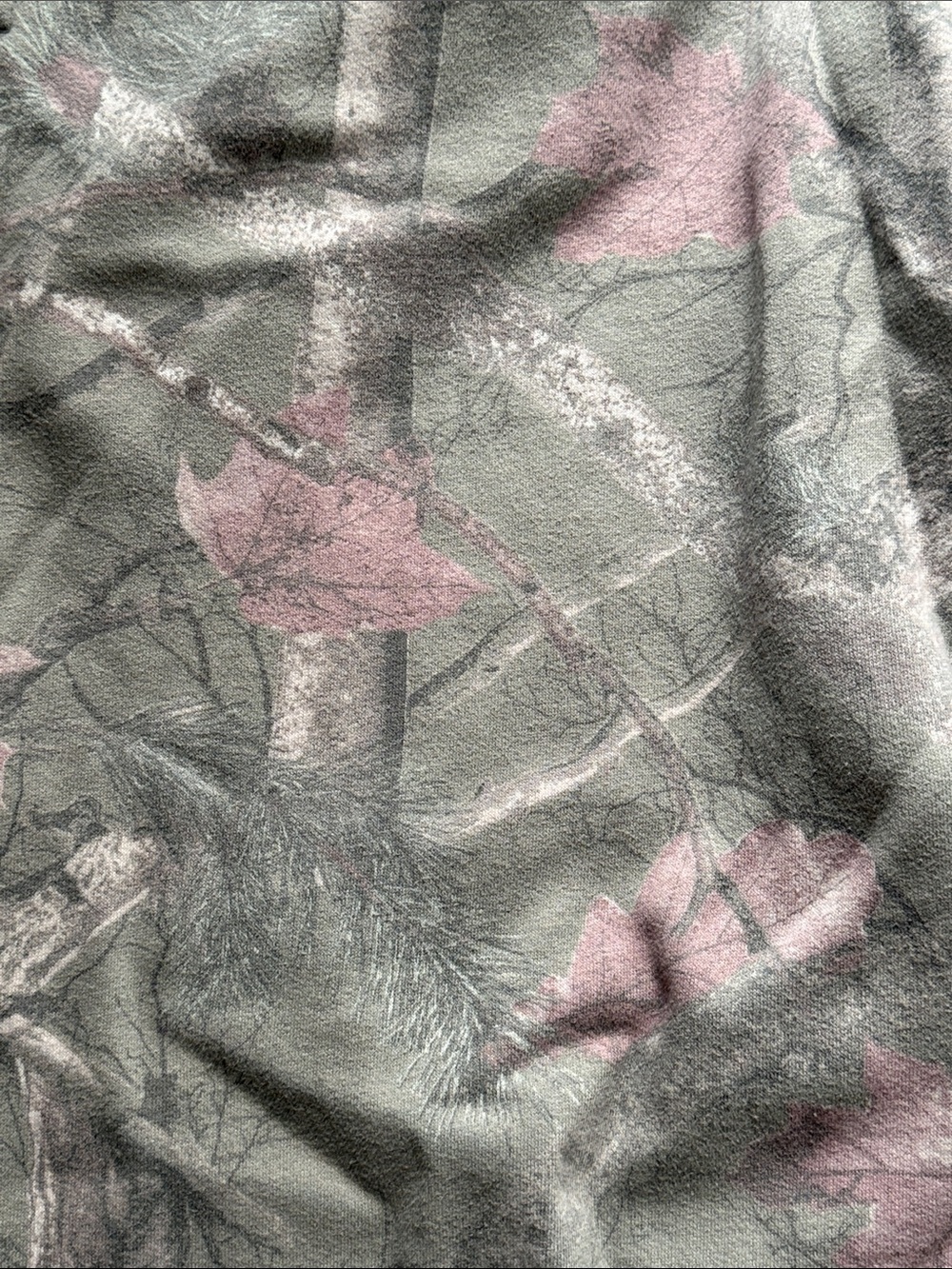 Hollister Sweats, Pink Camo realtree design, Wide-Leg Sweats - Picture 3 of 5